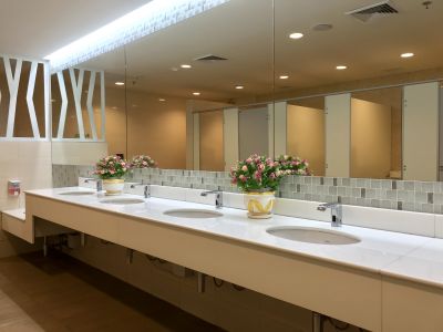 Eco-Conscious Fixtures in Bathroom